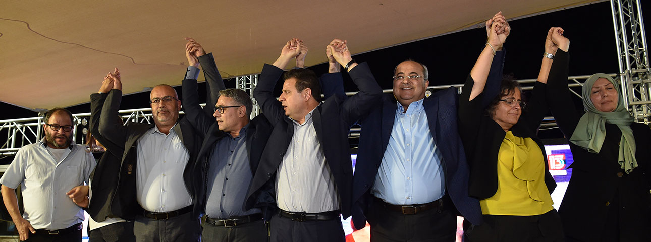 חברי הכנסת של הרשימה המשותפת לאחר פרסום המדגמים