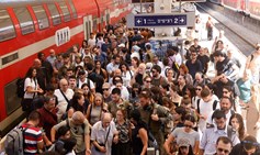 סקר אוגוסט 2025: רוב הציבור מסכים שיש לבצע עבודות ברכבת בשבת כדי למנוע עומסים