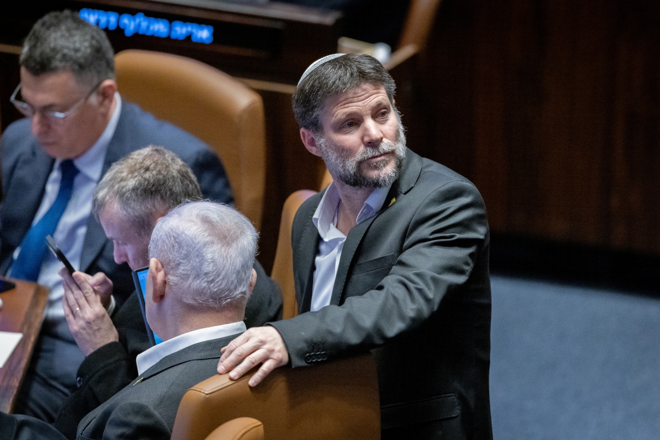 ראש הממשלה נתניהו ושר האוצר סמוטריץ, ארכיון | Photo by Chaim Goldberg/Flash90