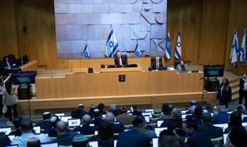 הצבעה בכנסת, מרץ 2026 | Photo by Yonatan Sindel/Flash90
