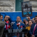 השר לביטחון לאומי לפני פתיחת הדיון בעניינו בבית המשפט העליון, אפריל 2026 | Photo by Yonatan Sindel/Flash90