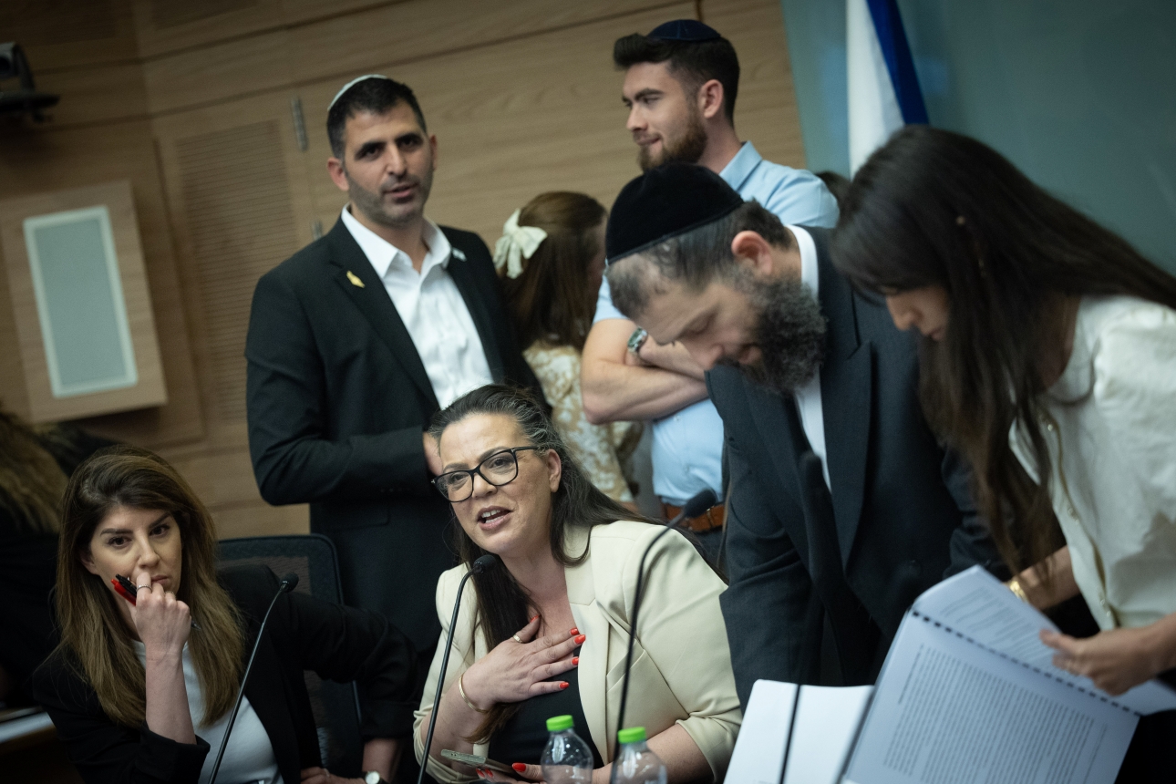 הוועדה המיוחדת לדיון בחוק השידורים, ארכיון | Photo by Yonatan Sindel/Flash90