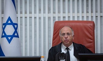 השופט נעם סולברג, יו"ר ועדת הבחירות המרכזית | Photo by Yonatan Sindel/Flash90