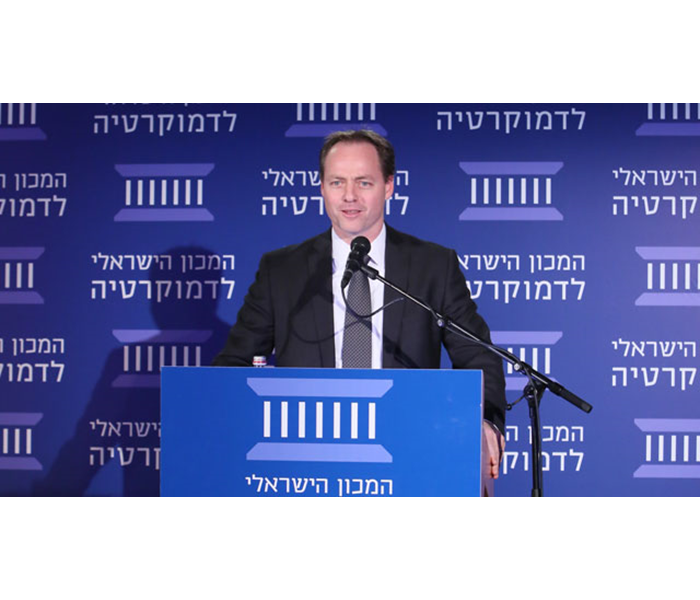 מר יוחנן פלסנר, נשיא המכון הישראלי לדמוקרטיה